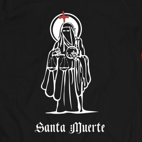 Santa Muerte Saint Of Death Tee - Picture 2 of 2